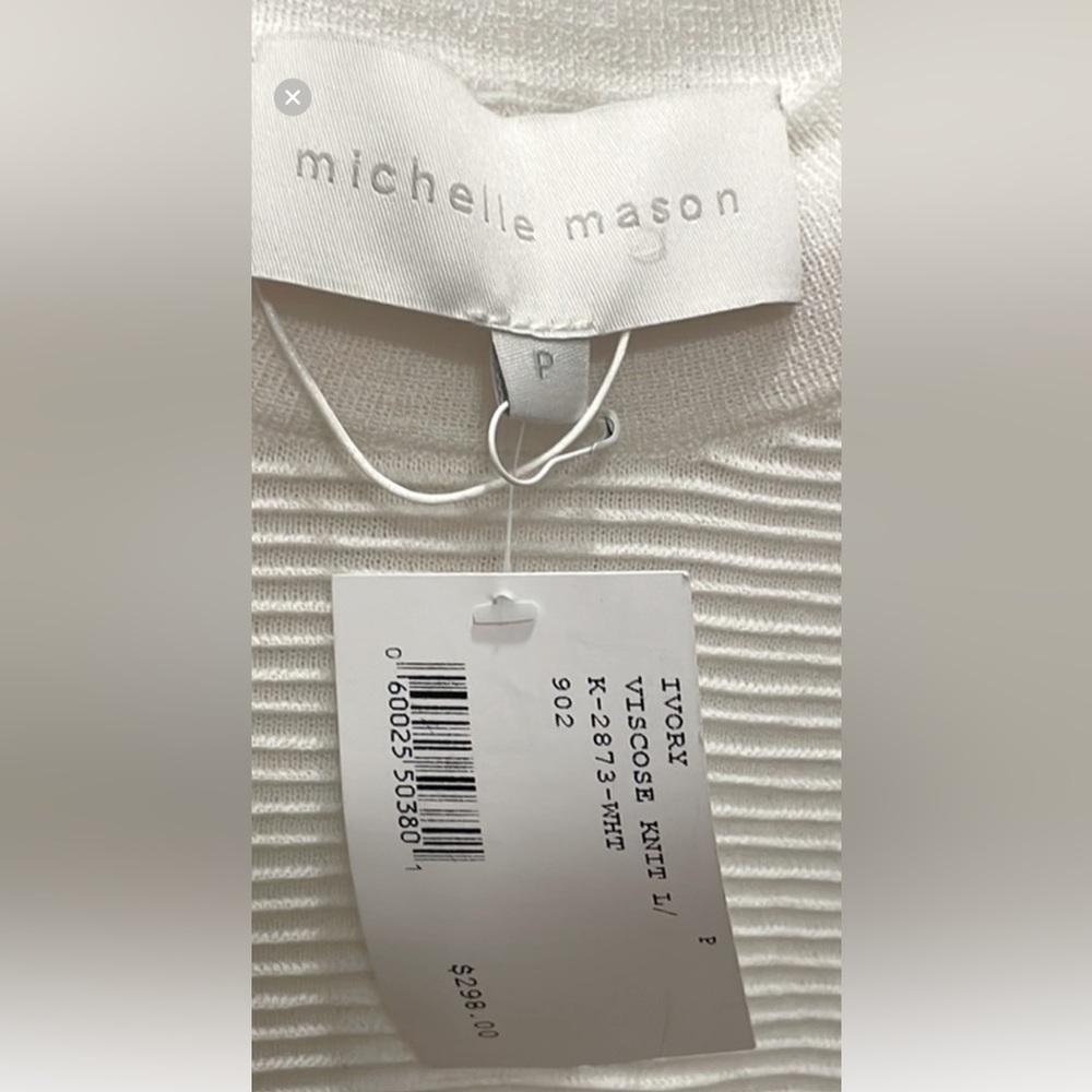 Michelle Mason Cream Women's Sweater - Picture 5 of 5